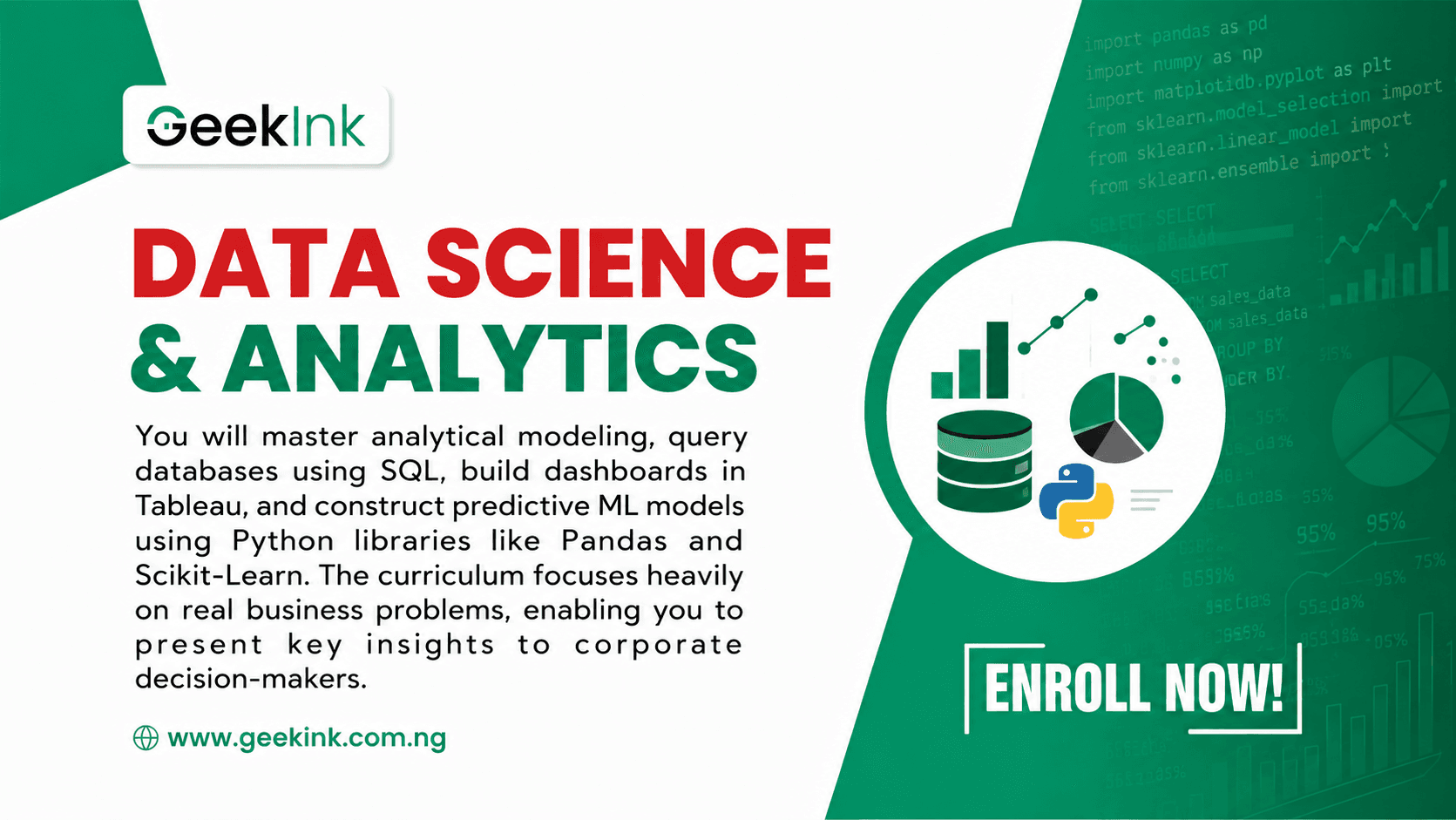 AI-Ready Data Science & Analytics Track program cover