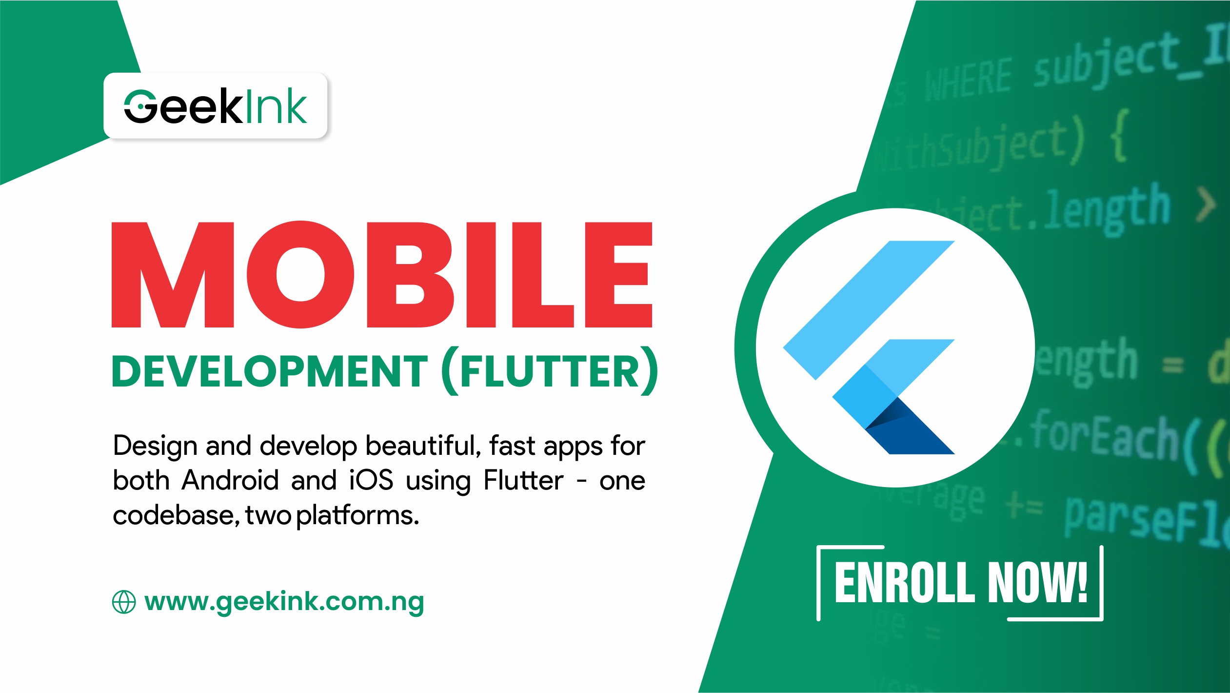 Flutter Mobile App Development