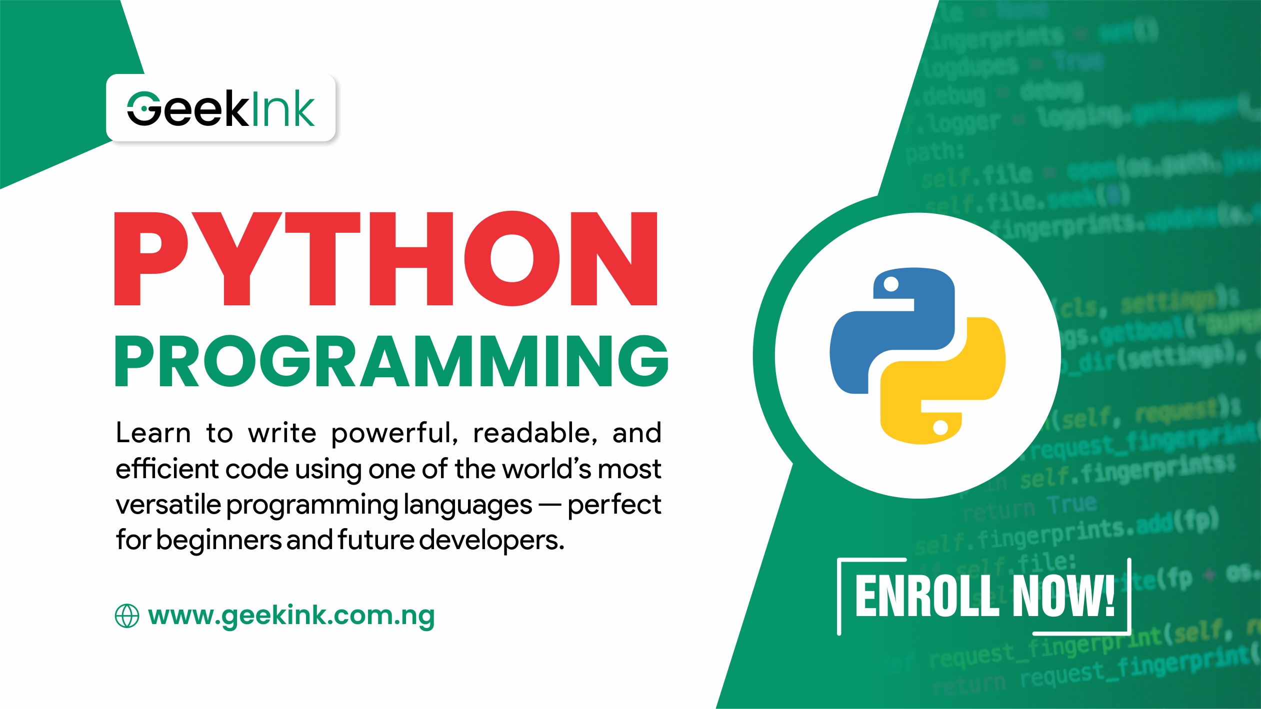 Python Programming & Data Science